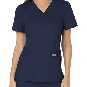Womens Navy Jogger Scrubs Set